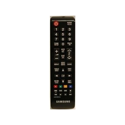 Samsung AA59-00741A Remote Control Black AA59-00741A, TV, Press buttons, Black
