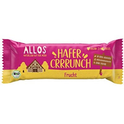 Allos Био овесен Crrrunch с плодове - 50 г