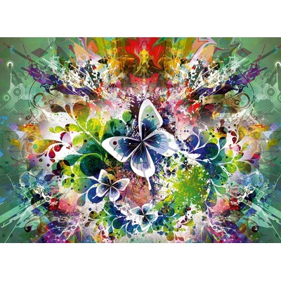 Grafika Spring Flowers and Butterflies 3000 dielov