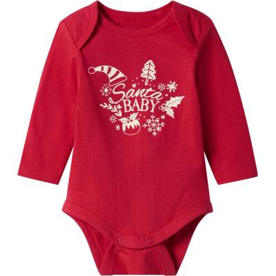 Lupilu Dětské vánoční body červená – Zboží Dáma