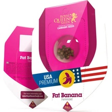 Royal Queen Seeds Fat Banana semena neobsahují THC 3 ks