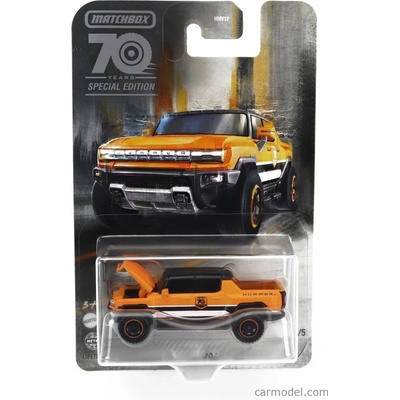 Mattel hot wheels GMC Hummer Ev 2023 Orange 1:64