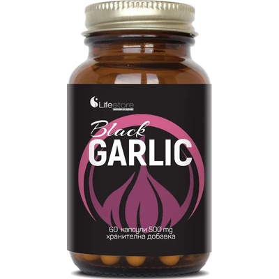 Lifestore Black garlic, 500 mg, 60 капсули, Lifestore