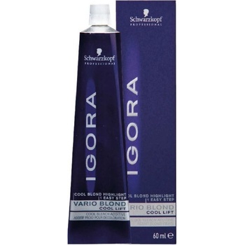 Schwarzkopf Igora Vario Blond Cool Lift zesvětlující aditivum pro studené Blond tóny 60 ml