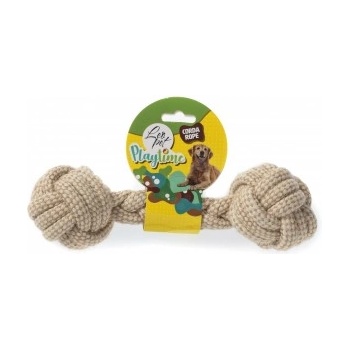 LEOPET Играчка за куче - Въжен дъмбел - 35 см, 420 гр - 1 бр, leopet Италия, 76095/ghc101