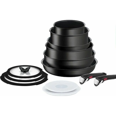 Tefal L3999953 Sada panvíc Ingenio s čiernym kameňom 13 kusov