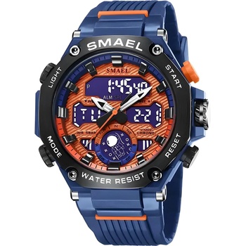 SMAEL Часовник smael ke-29483 - Син kp29483