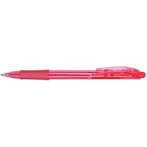 Pentel Химикалка, 0, 35 мм, с бутон, pentel "bk417", розова bk417-p (bk417-p)