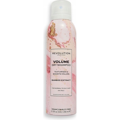 Makeup Revolution Texturishes & Boost Volume Suchý šampon pro každou barvu vlasů 200 ml