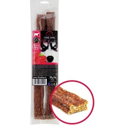 Fine Dog Hovězí tyč 93% masa 2 x 90 g