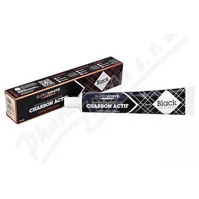 Superwhite Bělící zub.pasta s akt.uhlím 75 ml Black