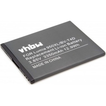 Image 1 of VHBW Батерия за Nokia Lumia 950 XL / Cityman, BV-T4D, 3350 mAh (800112631)
