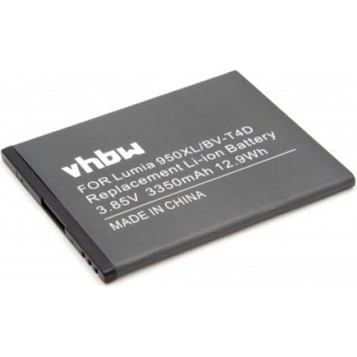 VHBW Батерия за Nokia Lumia 950 XL / Cityman, BV-T4D, 3350 mAh (800112631)