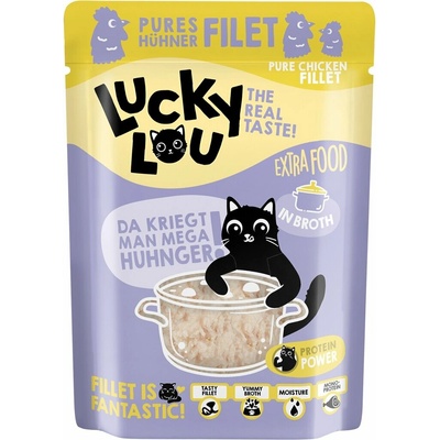 Lucky Lou Extra Food Filet z kuraciete ve vývaru 70 g