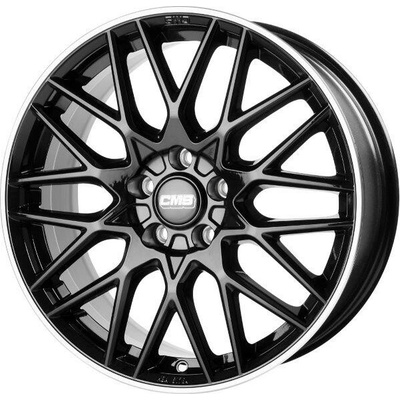 CMS C25 8.5x20 5x114,3 ET37 Diamond Rim black Gloss