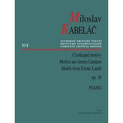 Cudzikrajné motívy op. 38 Miloslav Kabeláč
