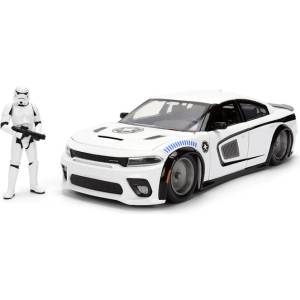 Jada Toys Метален автомобил Jada Dodge Charger Stormtrooper 1: 24 9336478314R00