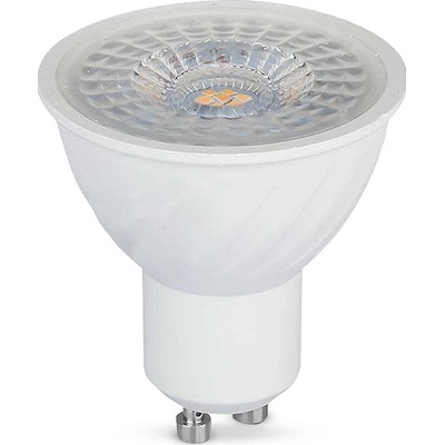 V-TAC GU10 LED žiarovka 6W, 445lm, 110°, stmievateľná Farba svetla: Teplá biela