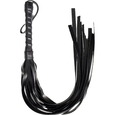 XMS Кожен камшик "frusta squash black" 45 см