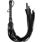 XMS Кожен камшик "frusta squash black" 45 см