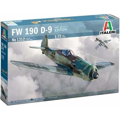 Italeri Focke Wulf FW-190 D-9 Model Kit letadlo 1312 1:72