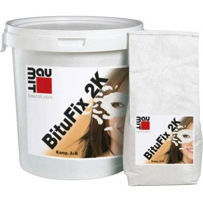 Hmota lepicí Baumit BituFix 2K černá 30 l