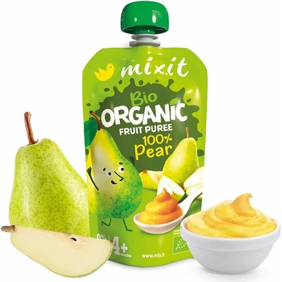 Mixit BIO ovocná kapsička 100% Hruška 120 g – Sleviste.cz