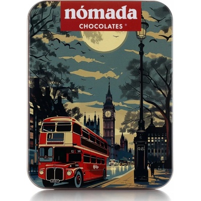 Nómada mléčná čokoláda box London 50 g