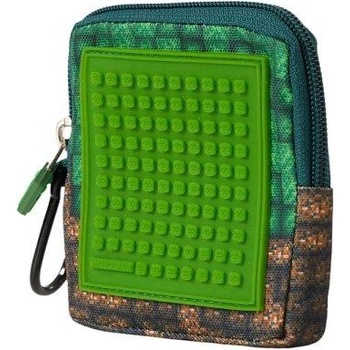 Pixie Crew Чанта квадрат, зелена, Mine&Craft 50 пиксела