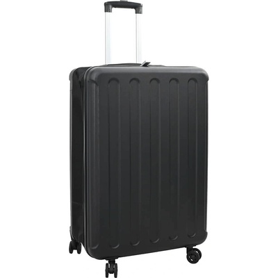 vidaXL Куфар с заключване Черно 50 x 30 x 76 см ABS пластмаса (42006228)