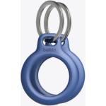 Apple Belkin Secure Holder w Keyring - Airtag - 2 Pack - Blue (MSC002btBL)