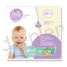 LOLLY BABY Premium soft 4 36 ks