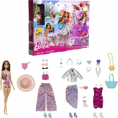 Mattel Barbie Módní adventní kalendář HKB09