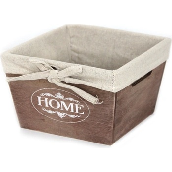 Horecano CN-Дървена кутия за съхранение КАФЯВА 20х20х12.5 cm (ZM21-2ZF brown) (0193765)