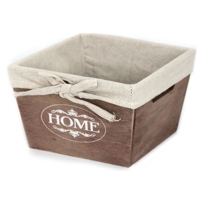 Horecano CN-Дървена кутия за съхранение КАФЯВА 20х20х12.5 cm (ZM21-2ZF brown) (0193765)