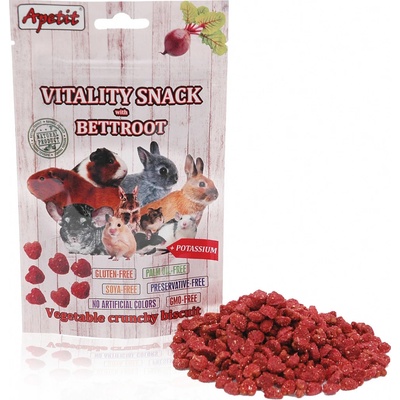 Apetit Vitality Snack červená řepa 80 g – Hledejceny.cz