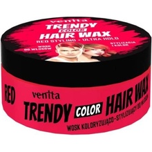 Venita Trendy Color Hair Wax Ultra Hold 75 gRed červený