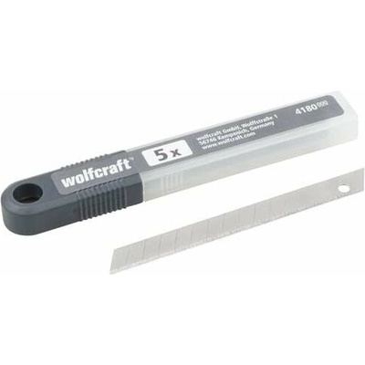 Wolfcraft Wolfcraft 5 ks odlamovacích čepelí 9 mm v boxu 4180000