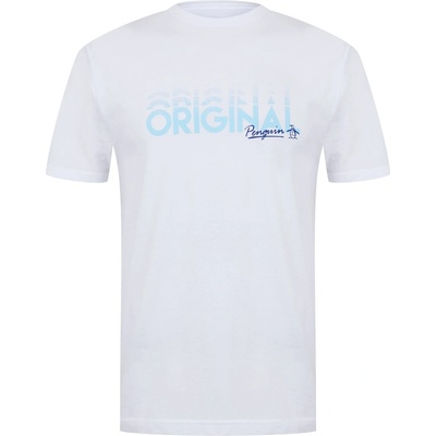 Original Penguin Тениска Original Penguin Men's Regular Fit T-Shirt - White