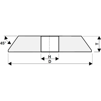Tyrolit Brusný kotouč 175 x 8 x 20 mm 96A80M8V40 T436891