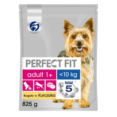 Perfect Fit (за възрастни кучета 1+) 825 г Богата на пилешко месо - суха храна за кучета от малки породи