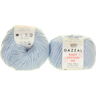 Gazzal Baby Cotton 25 3429 dětská modrá