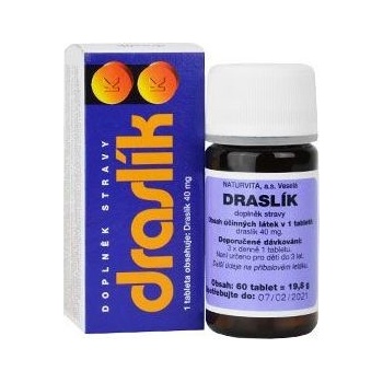 Draslík Naturvita 40 mg 60 tablet