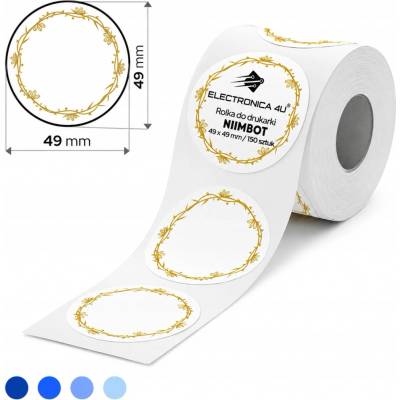 Samolepicí štítky samolepky termální Niimbot B1 B4 B21 B3S B31 49x49