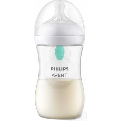 Philips Бебешко шише Philips Avent - Natural Response 3.0, AirFree, flow 3/среден, 3 м+, 260 ml (SCY673/01)