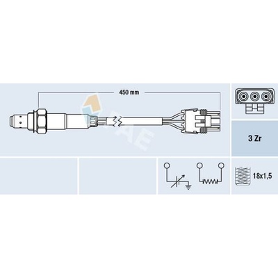 Lambda sonda FAE 77117