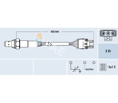 Lambda sonda FAE 77117