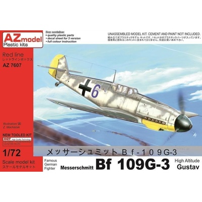 AZ Model Bf 109G 3 High Altitude Gustav 1:72