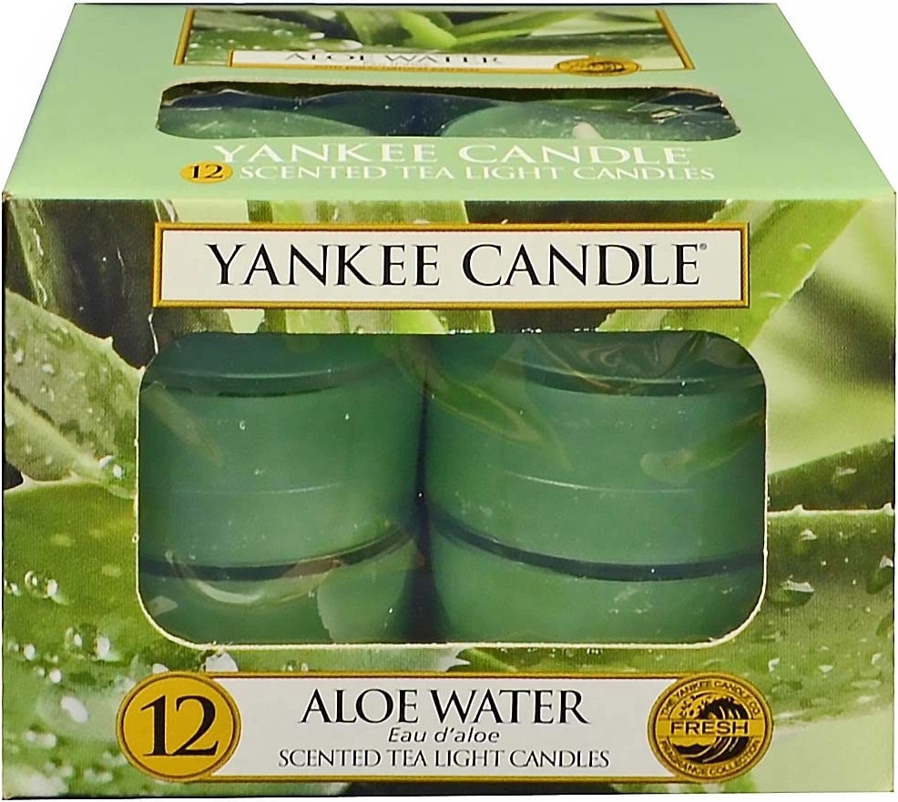 Yankee Candle Aloe Water 12 x 9,8 g - Heureka.cz