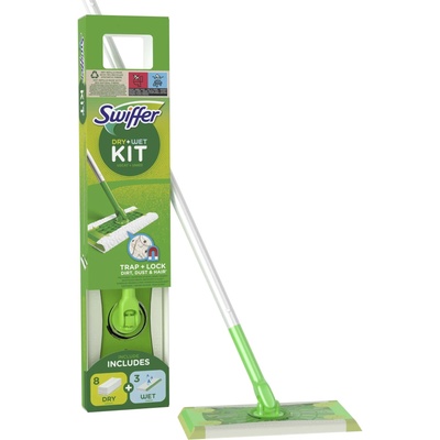 Swiffer Sweeper Стартов комплект Swiffer Sweeper - сребристо-зелен (81772280)